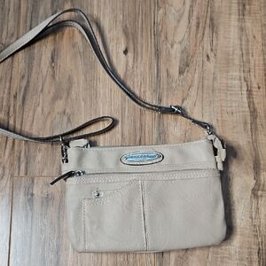 Rossetti Women’s Retro Feminine Beige Crossbody Bag
